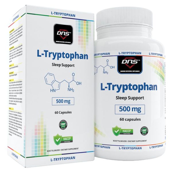 L-Tryptophan Sleep Support - 60 kapsler
