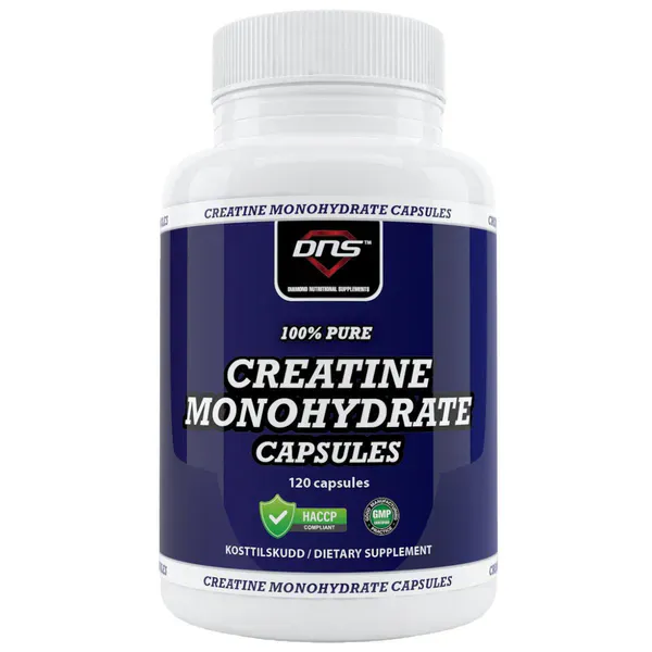 Kreatin Monohydrat Kapsler - 120 kapsler